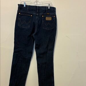 Wrangler Women's Straight Leg Jeans - Dark Blue